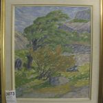 561 3073 Oljemålning